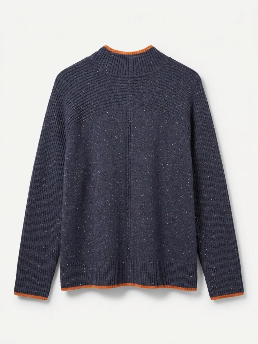 J. Jill Pure Jill Cotton Blend Knit Navy Blue Sweater [Size XL]. NWT - Picture 2 of 13